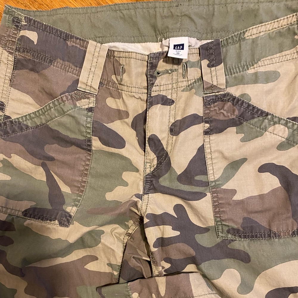 Gap Cargo Pants camouflage